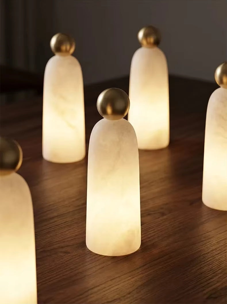 Aveline Alabaster Pendant Light