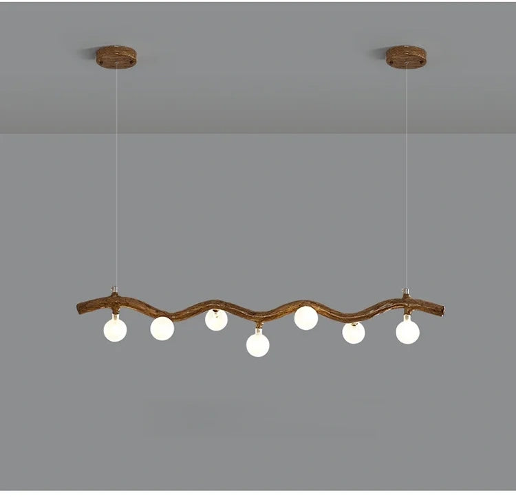 Sylvia Rustic Tree Branch Chandelier, Dimmable