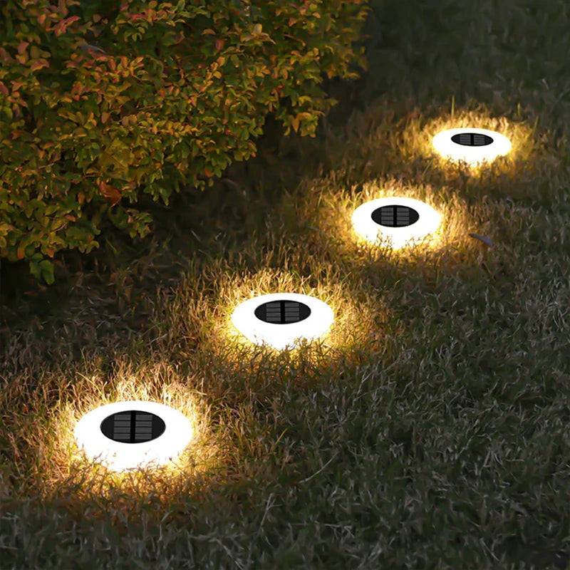 Halo LED Garden Solar Ground Light