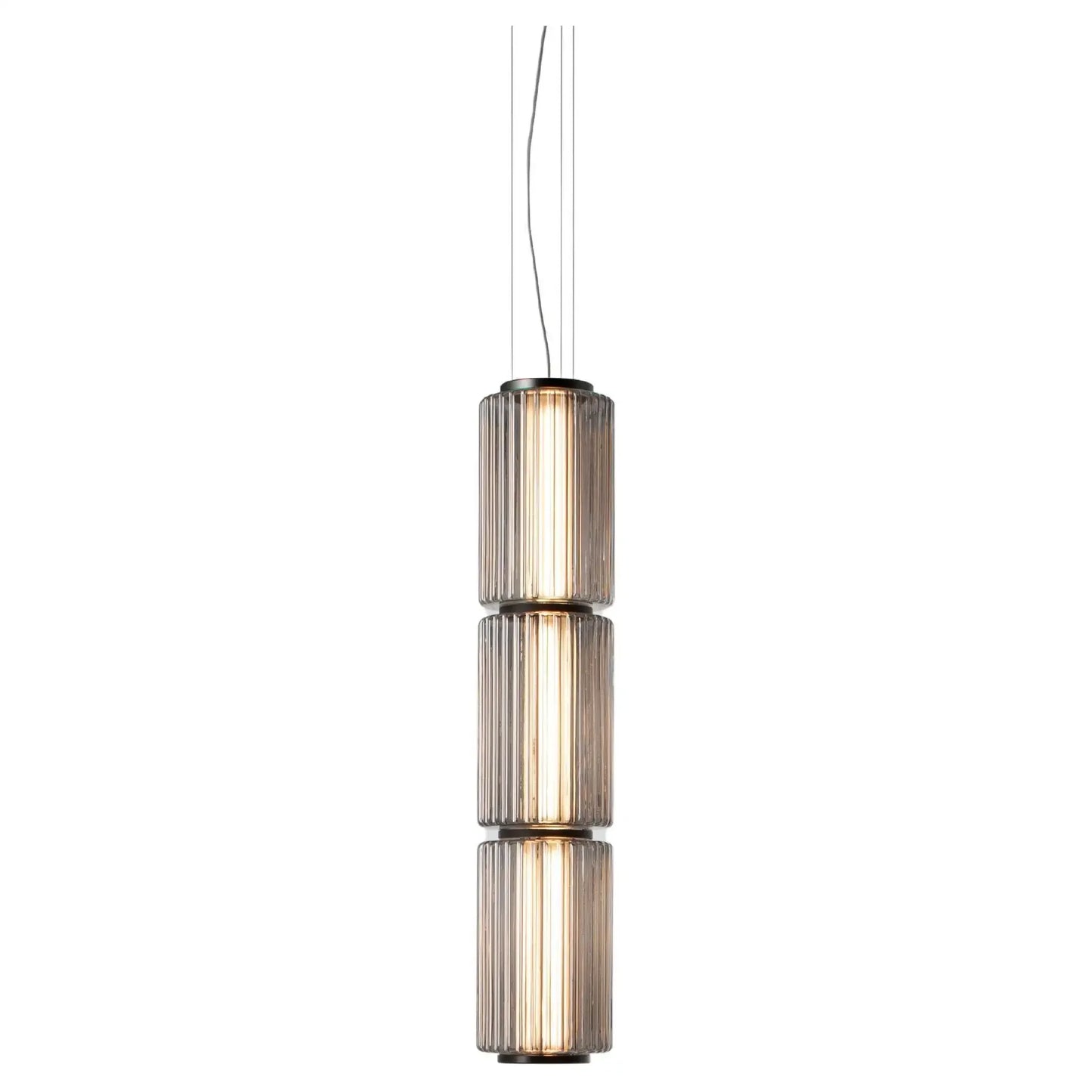 Mallory Column Glass Vertical Pendant Light