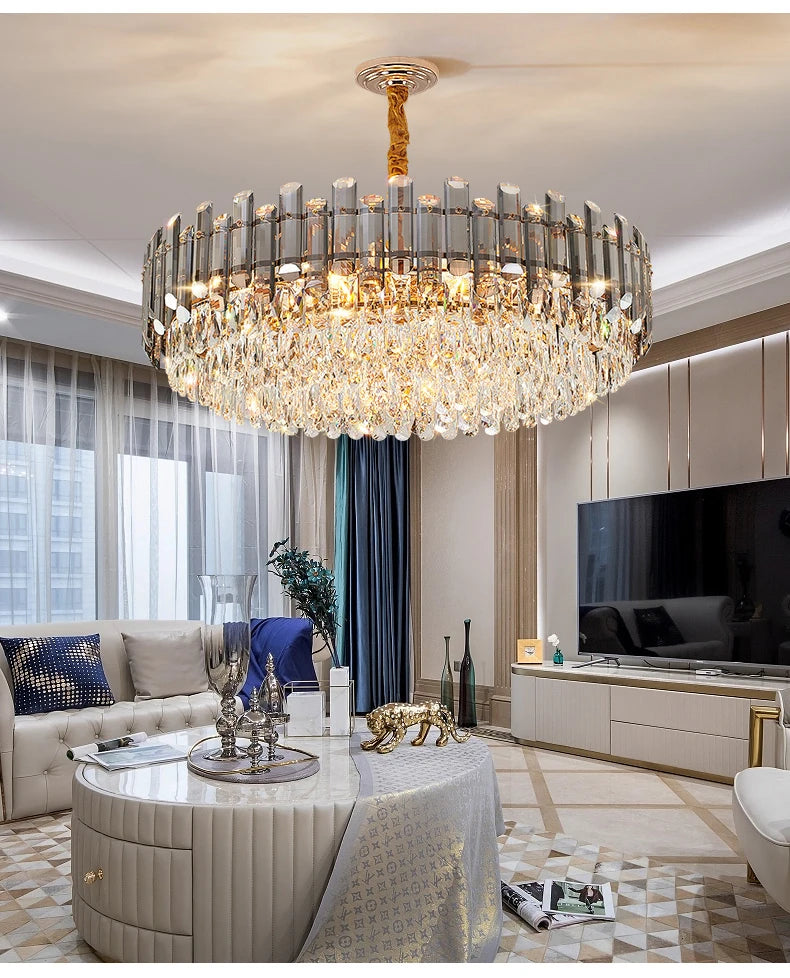 Lucent Modern Crystal Chandelier