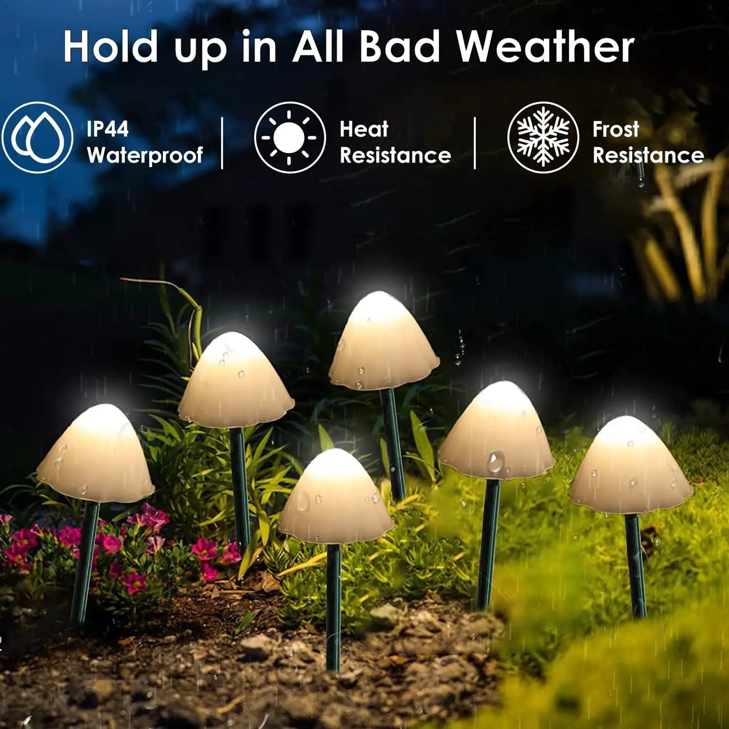 Mini Mushroom Solar Light