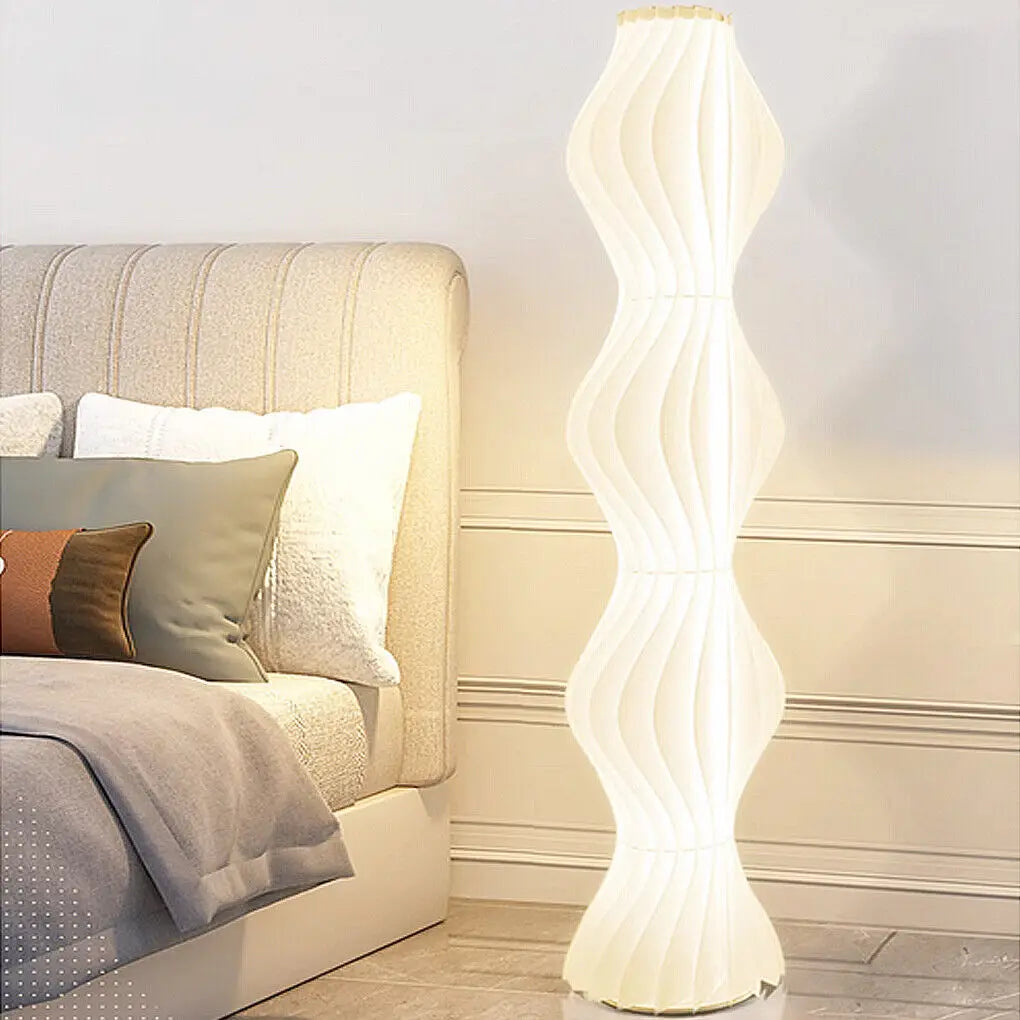 Nordic Modern Cream Acrylic Floor Lamp