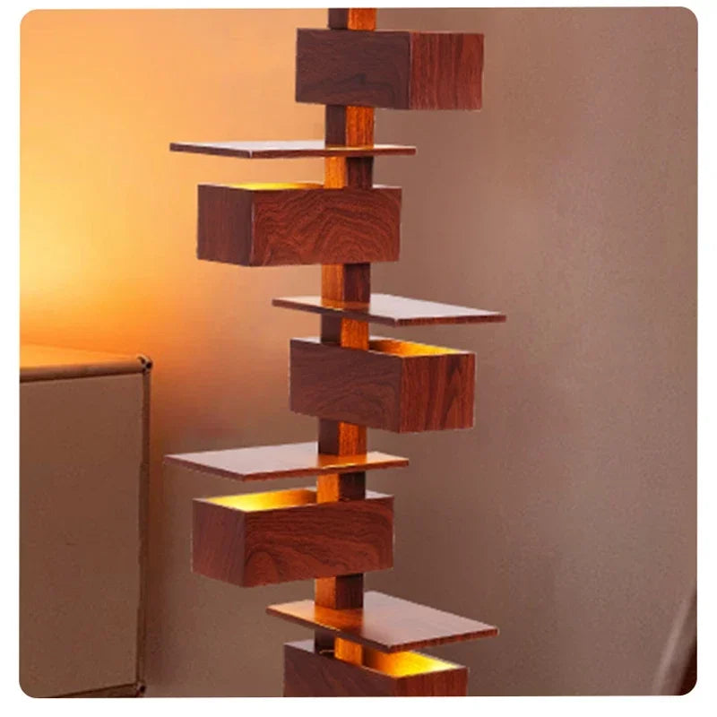 Atelier Tower Staggered Shelf Floor Lamp