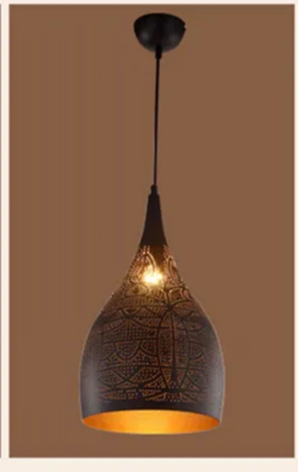 Marrakesh Perforated Metal Pendant Light