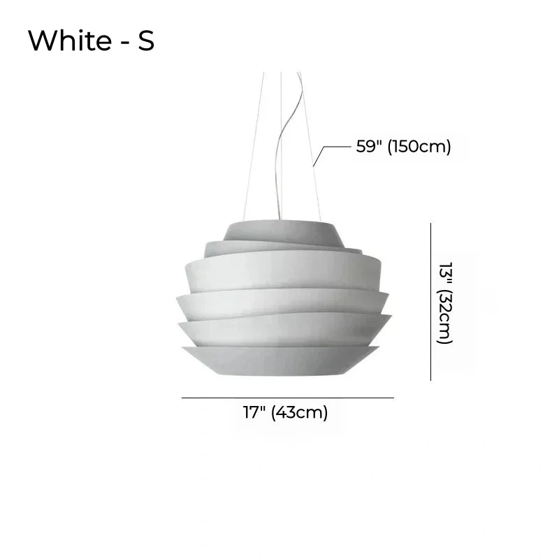Orbella Layered Spherical Pendant Light