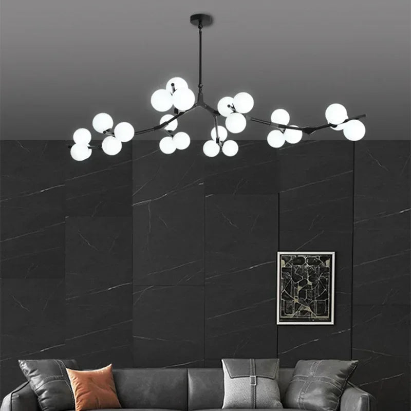 Astrid Tree Branch Adjustable Molecular Chandelier