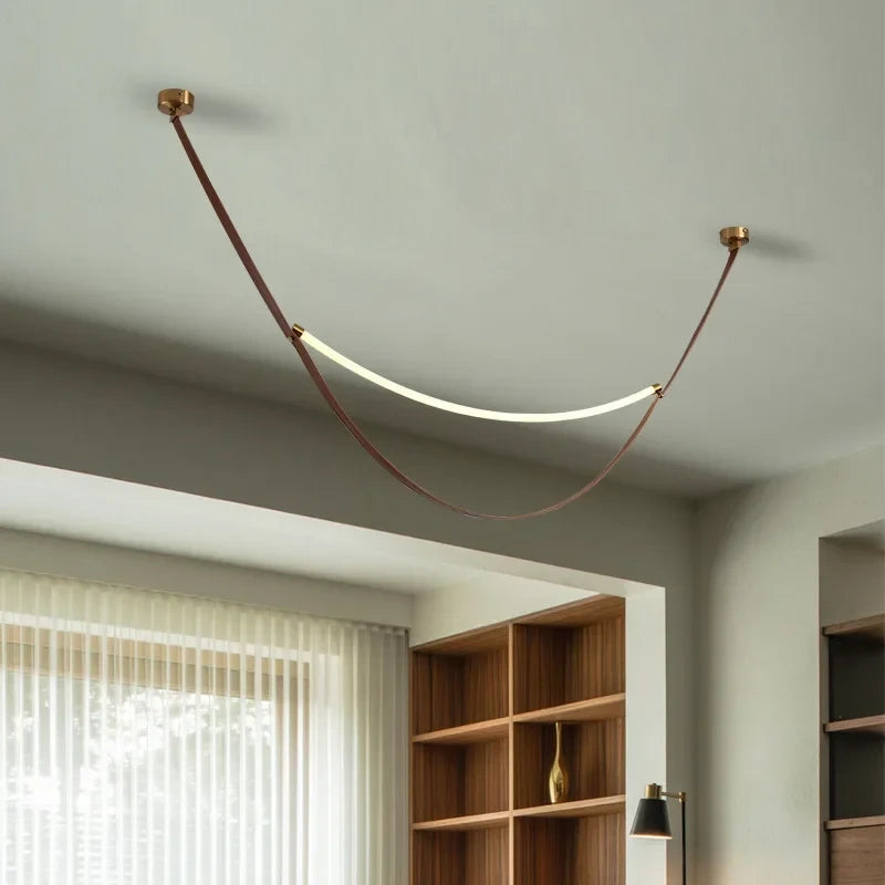 Vero Leather LED Chandelier