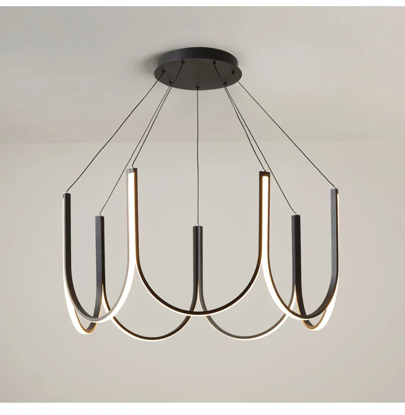 Modern U-Shape LED Pendant Light