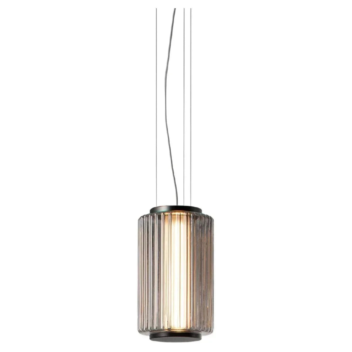 Mallory Column Glass Vertical Pendant Light