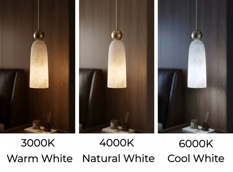 Aveline Alabaster Pendant Light