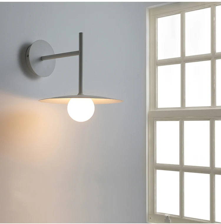 Nolan Minimalist Metal Wall Sconce