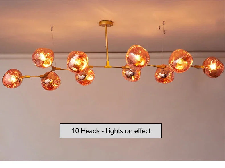 Branch Tambora Lava Chandelier