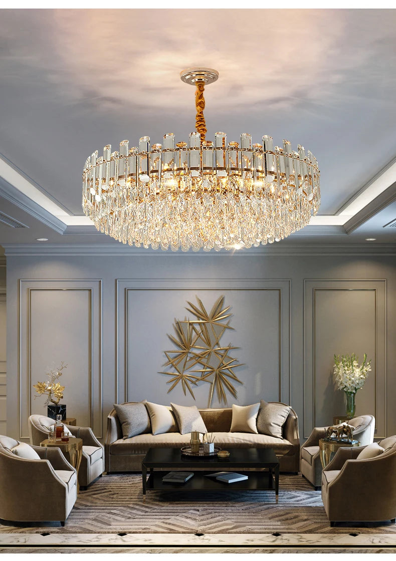 Lucent Modern Crystal Chandelier