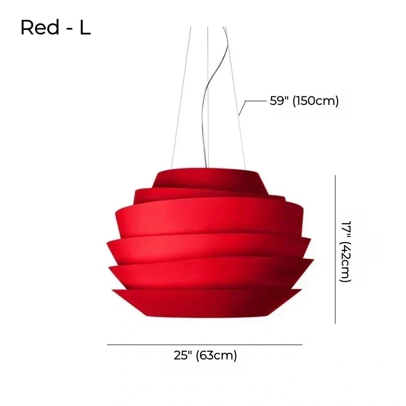 Orbella Layered Spherical Pendant Light