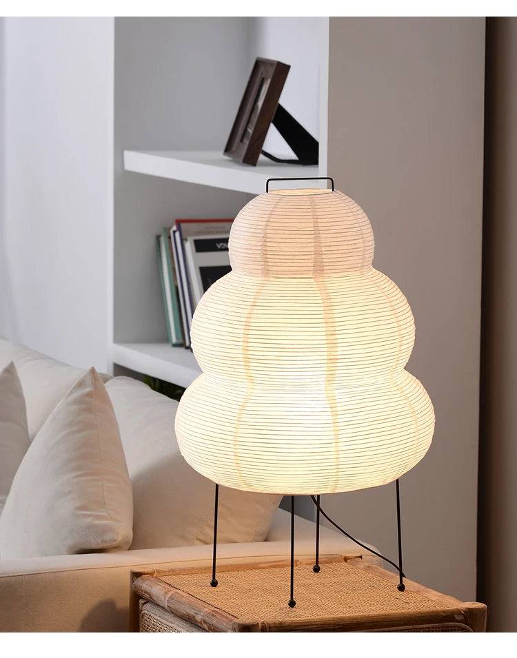 Nomi Rice Paper Floor Lamp Collection