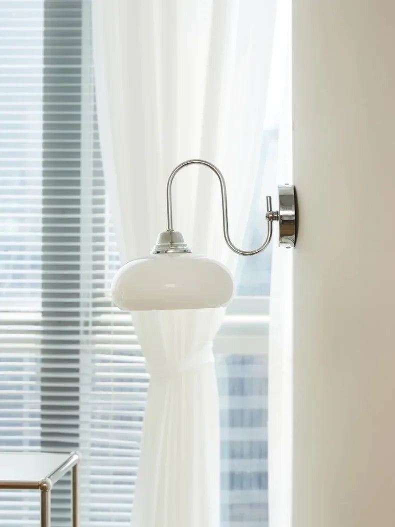 Oria Bauhaus Glass Chandelier & Wall Sconce