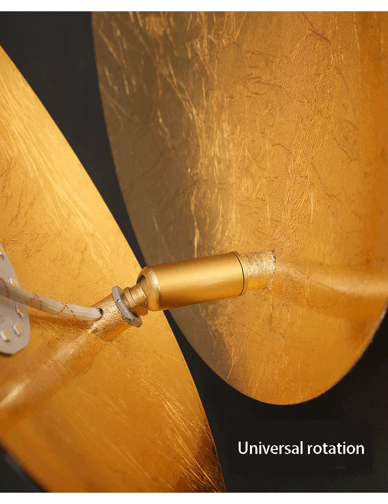 Moon Phase Metal Wall Lamp