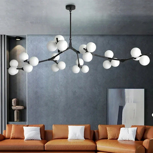 Astrid Tree Branch Adjustable Molecular Chandelier