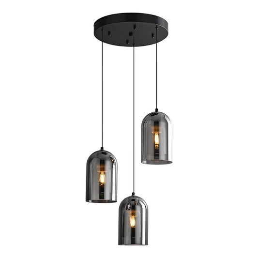 Scandinavian Dome Glass Pendant Light