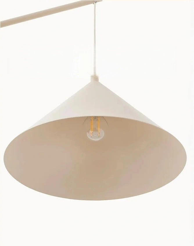 Arden Travertine Cantilever Floor Lamp