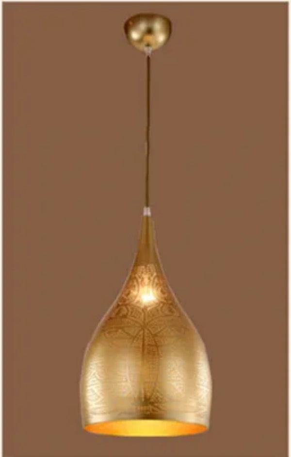 Marrakesh Perforated Metal Pendant Light