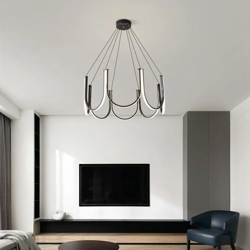 Modern U-Shape LED Pendant Light