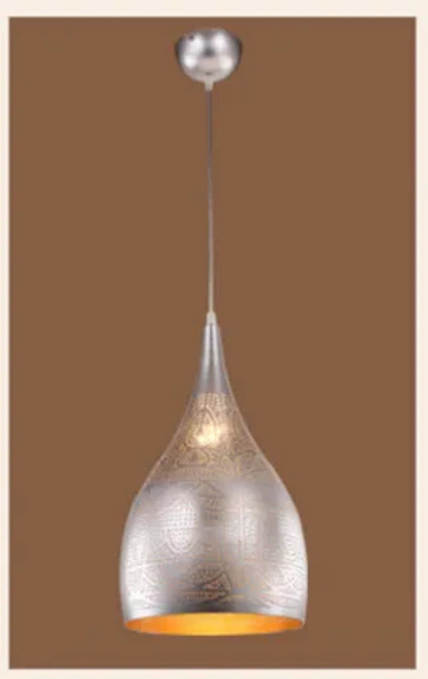 Marrakesh Perforated Metal Pendant Light