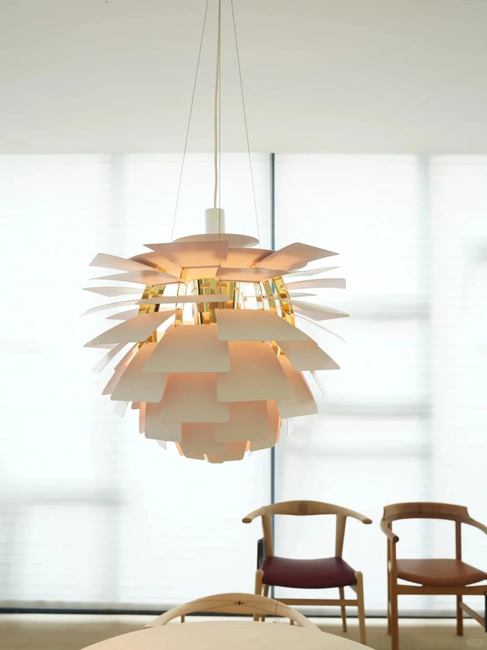 Danish Pine Cone Pendant Light – Nordic-Inspired Nature Design for Your ...