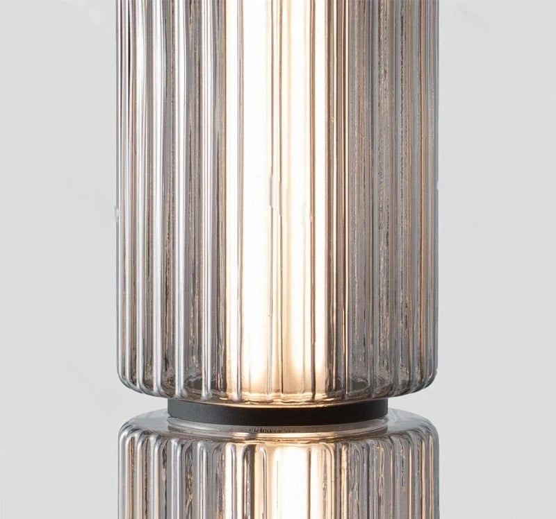 Mallory Column Glass Horizontal Pendant Light