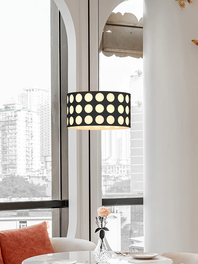 Colette Mid-Century Polka Dot Chandelier
