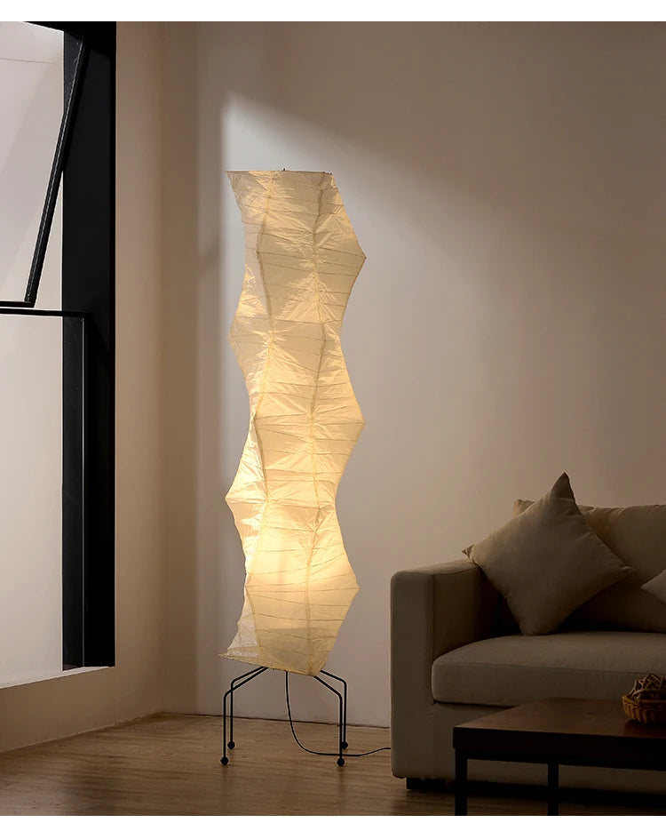 Nomi Rice Paper Floor Lamp Collection