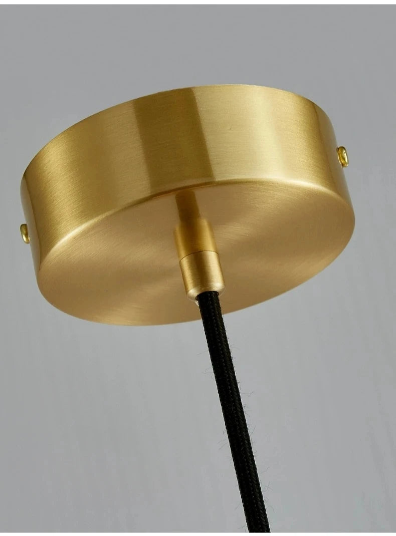 Luna Dome Alabaster Pendant Light