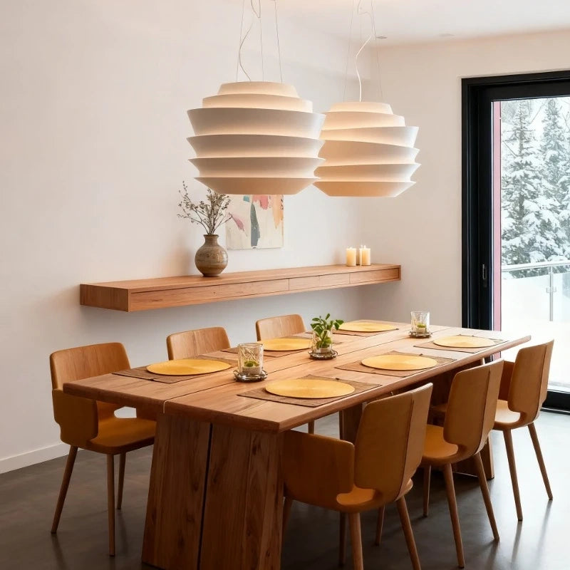 Orbella Layered Spherical Pendant Light