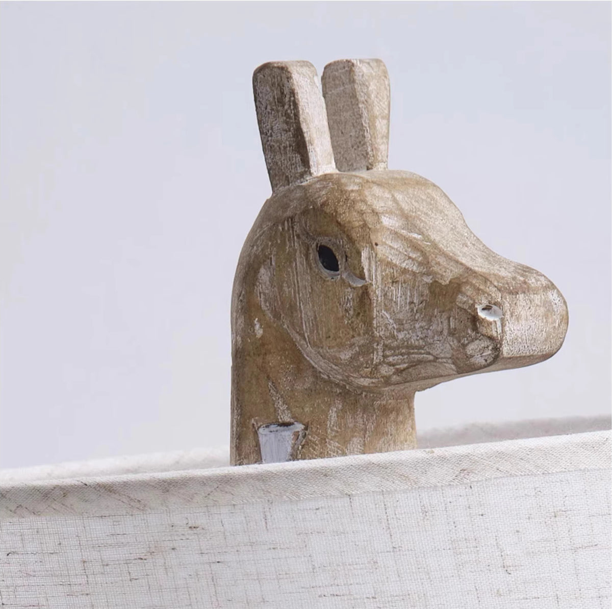 Fable Animal & Moon Wood Table Lamp