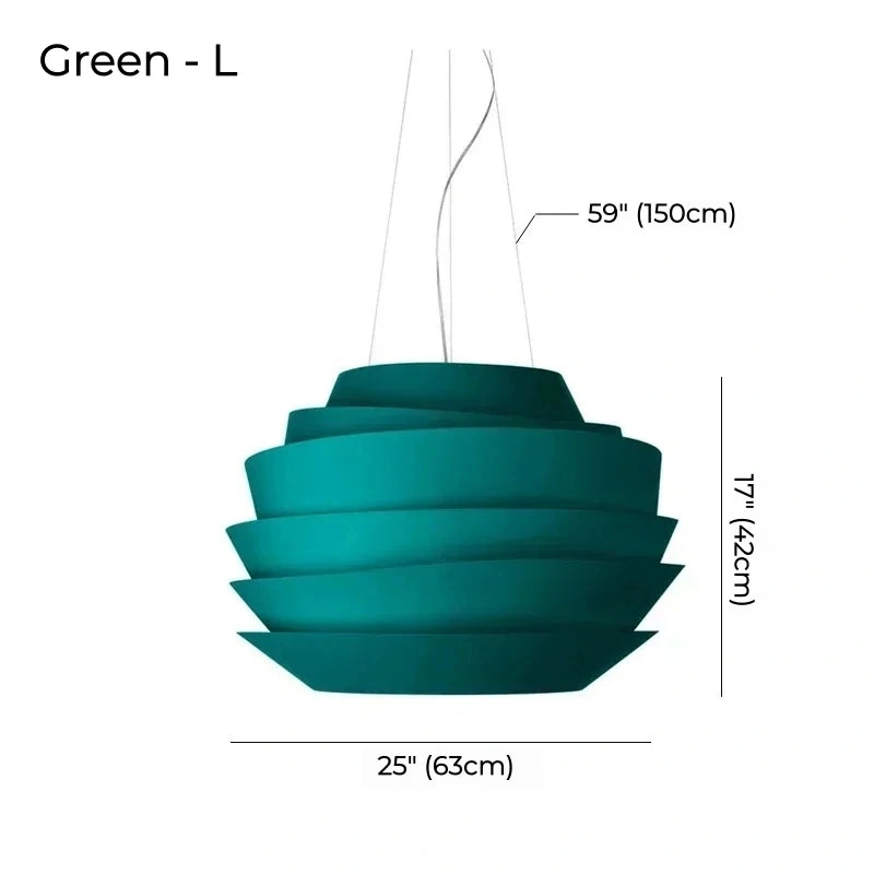 Orbella Layered Spherical Pendant Light