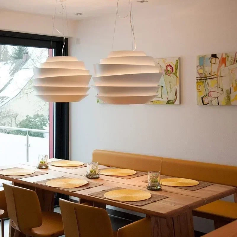 Orbella Layered Spherical Pendant Light