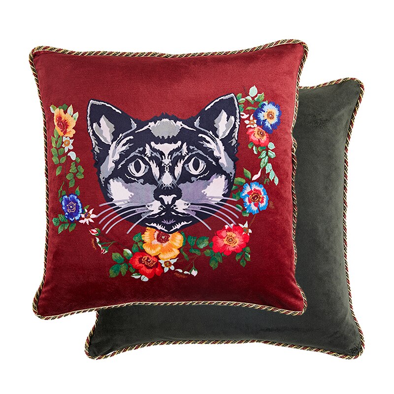 Greyhound Dog Decorative Cushion Cover Throw Pillow Case