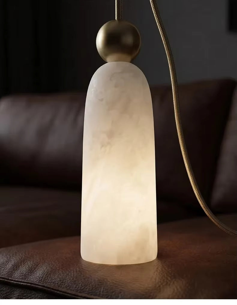 Aveline Alabaster Pendant Light