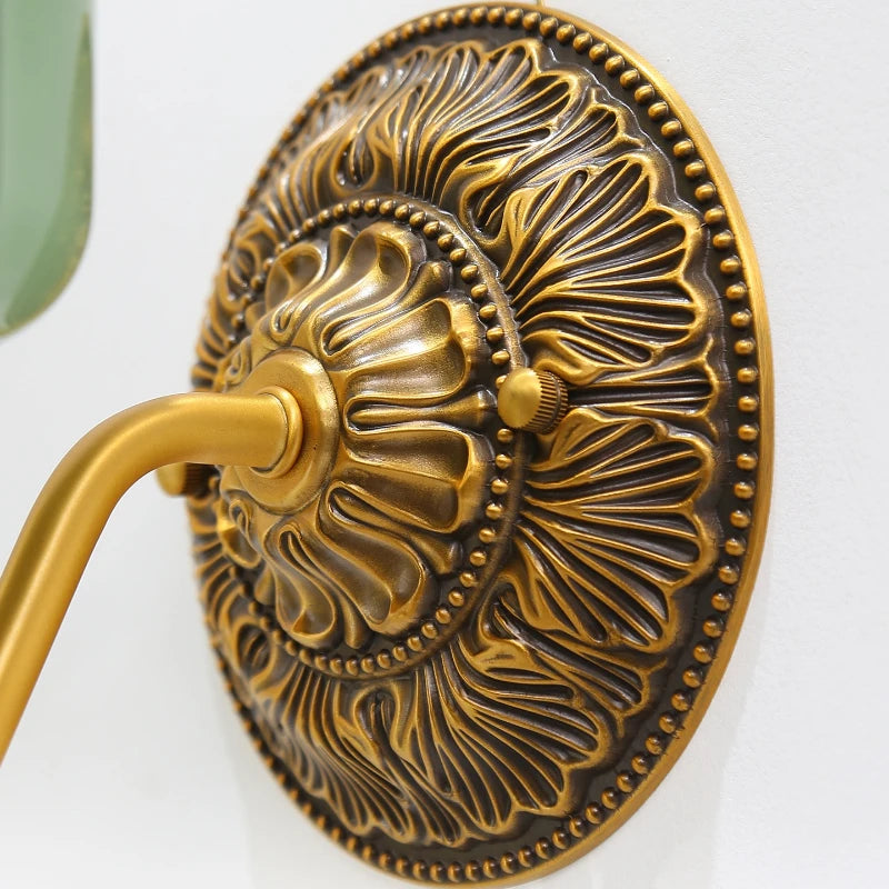 Camille Ribbed Glass Wall Sconce