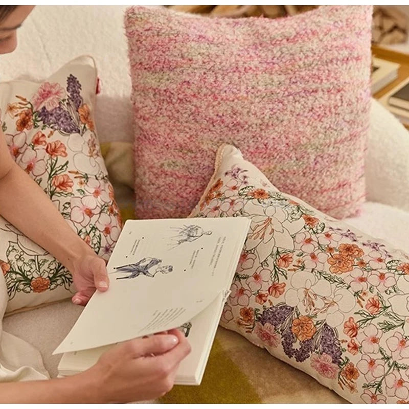 Spring Parade Lumbar Pillow Case