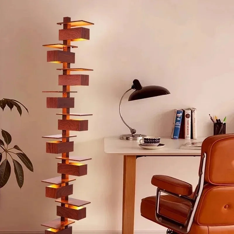 Atelier Tower Staggered Shelf Floor Lamp