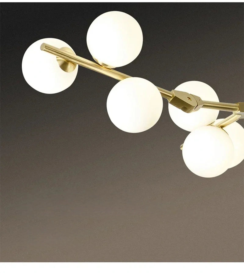 Astrid Tree Branch Adjustable Molecular Chandelier
