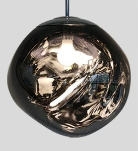 Tambora Lava Pendant Light, Bulb Version