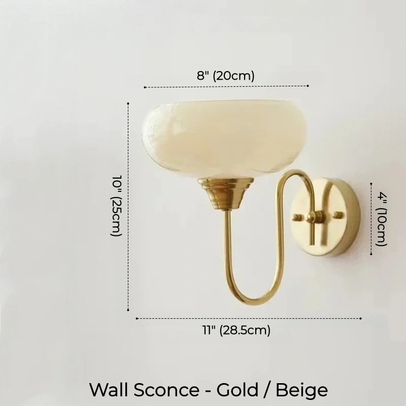 Oria Bauhaus Glass Chandelier & Wall Sconce