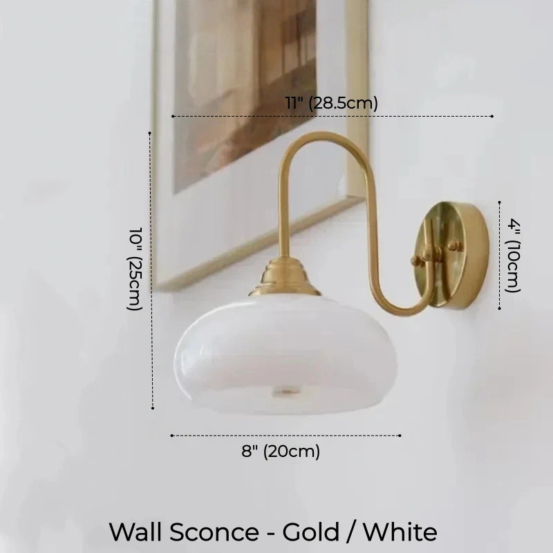 Oria Bauhaus Glass Chandelier & Wall Sconce