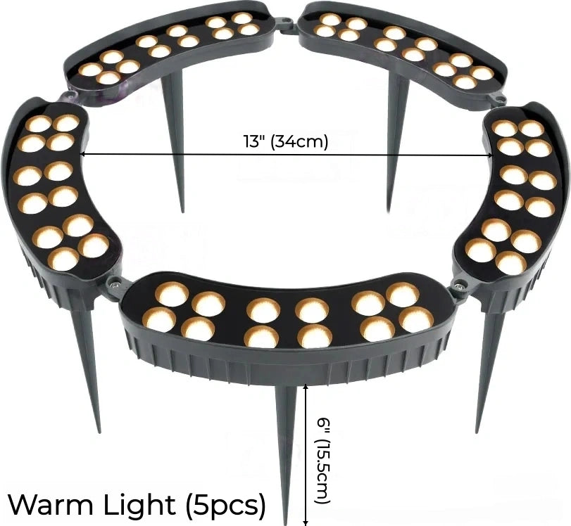 Solar LED Halo Tree Uplight