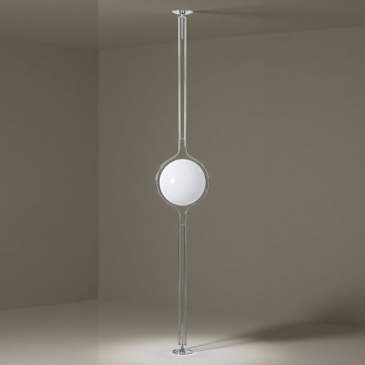 Home Decor Metal Chrome Desk Floor Lamp for Living Room