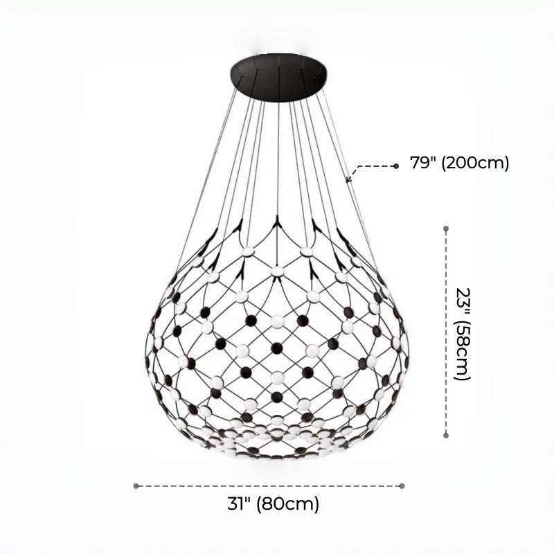 Veyra Mesh LED Chandelier