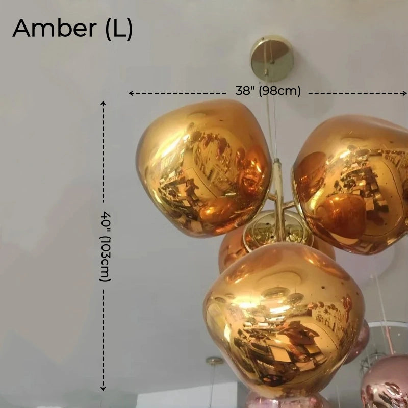 Nordic Lava Pendant Light, Bulb Version